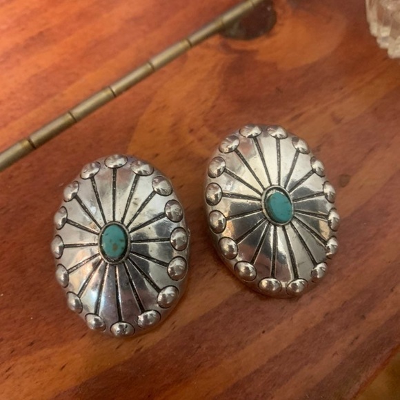Jewelry - Boutique Western Concho Earrings